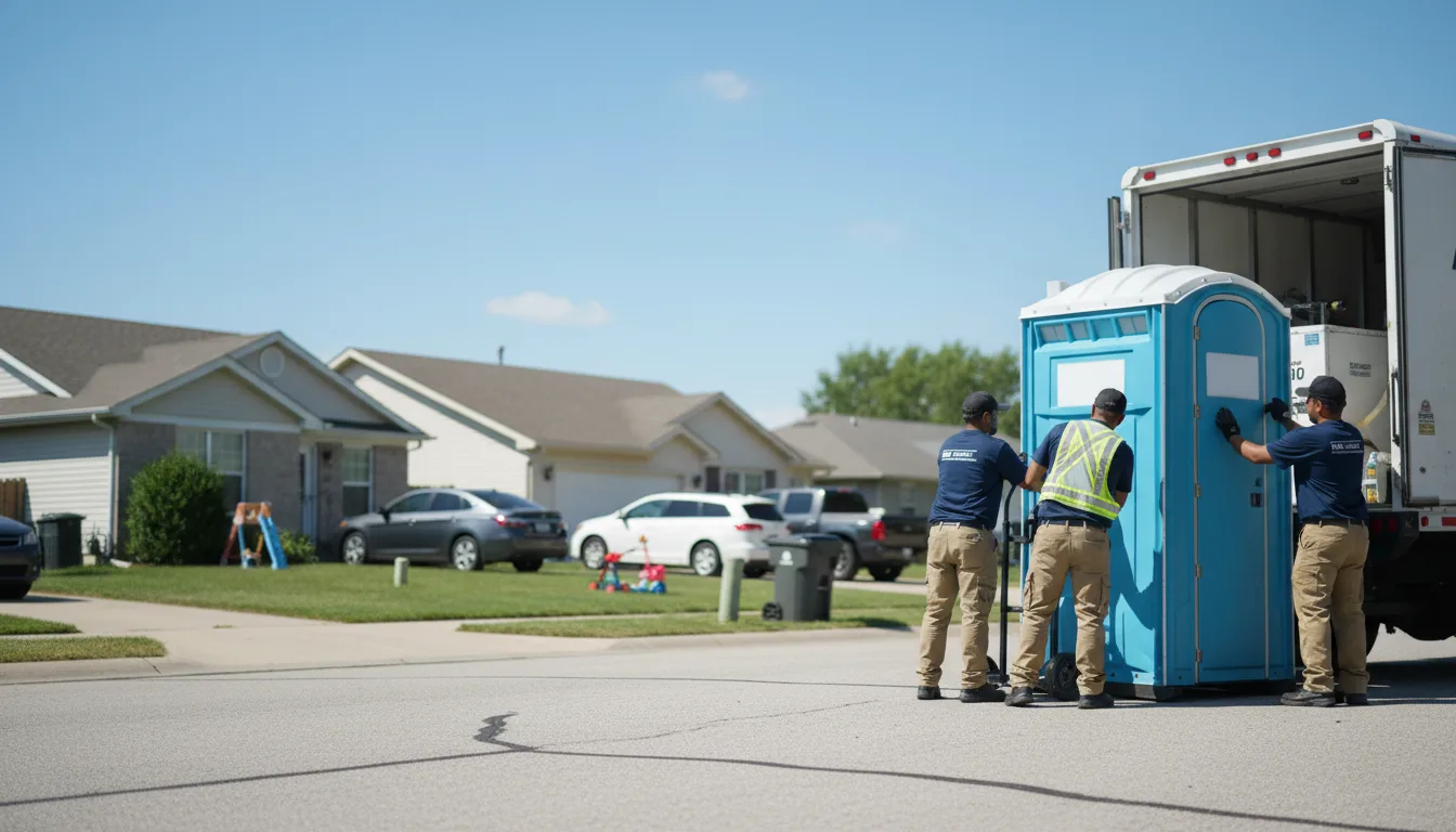 Standard Porta Potty Rentals in Depew, OK near me